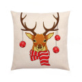 Thème newdeer mignon couvercle de coussin populaire en coton